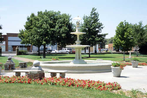 Park in St. John, Kansas
